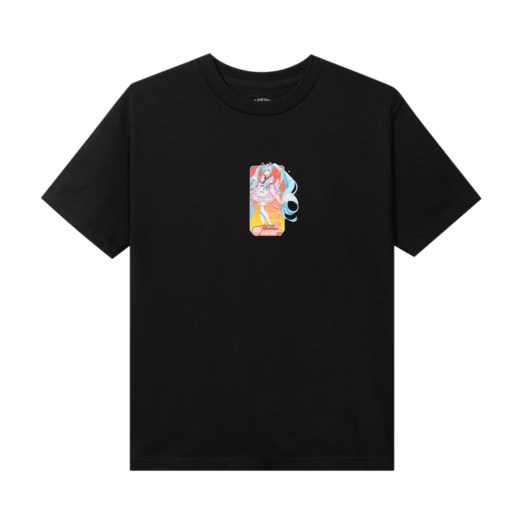 Anti Social Social Club x Good Smile Racing Hatsune Miku Tee "Black"