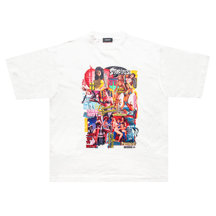 We11done New Movie Collage T-Shirt "White"