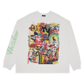 We11done Horror Collage Top "White"