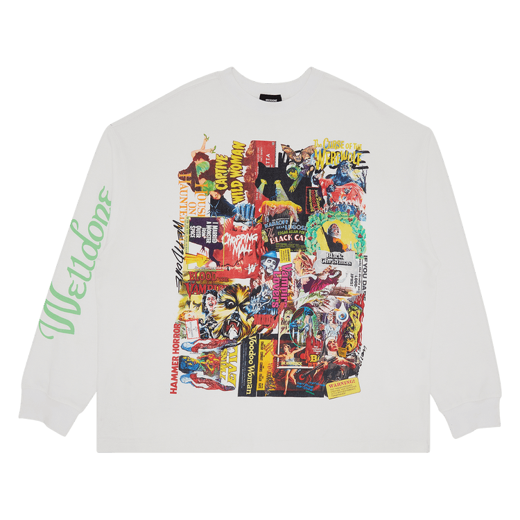 We11done Horror Collage Top "White"