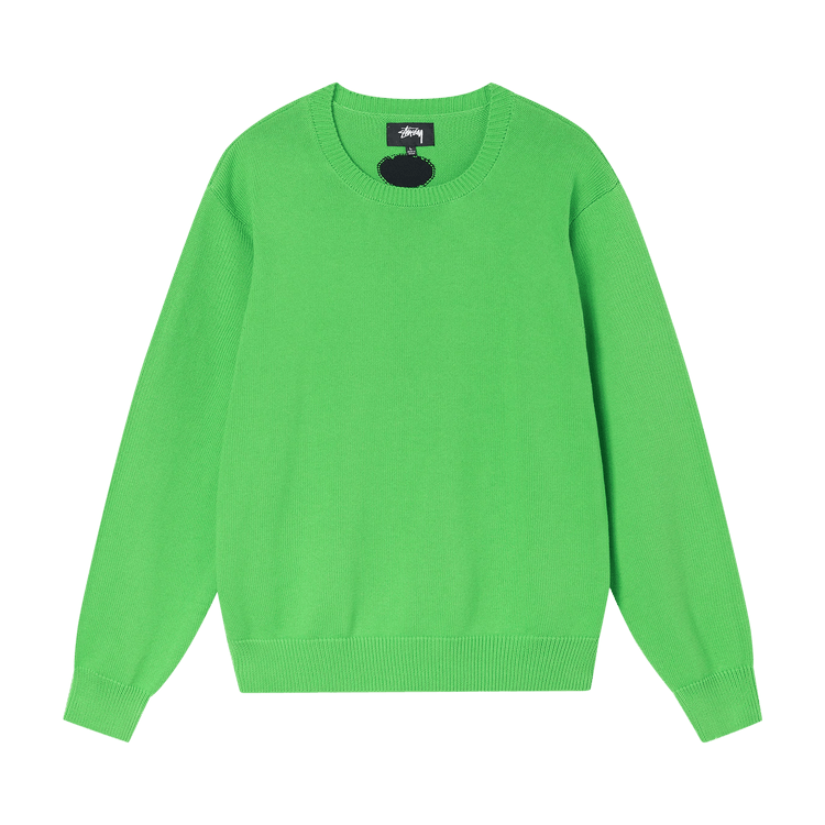 Stussy Bent Crown Sweater "Lime"