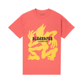 Pleasures BMPS T-Shirt "Coral"