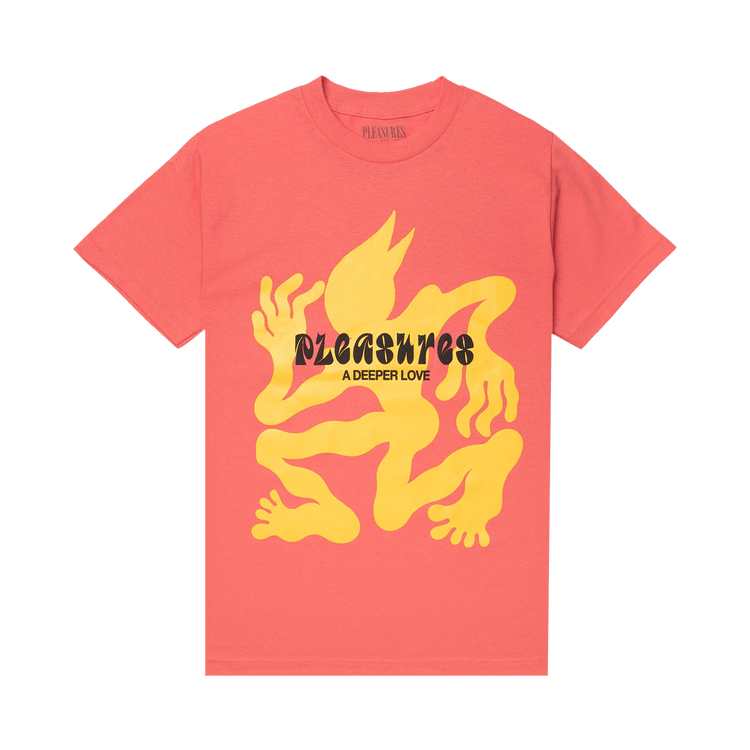Pleasures BMPS T-Shirt "Coral"