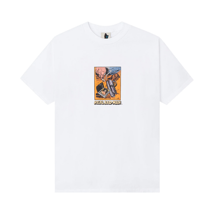 Real Bad Man Get Your ASS 2 Mars Short-Sleeve Tee "White"