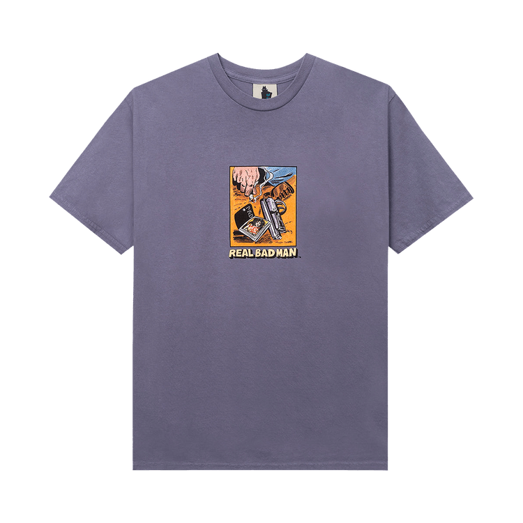 Real Bad Man Get Your ASS 2 Mars Short-Sleeve Tee "Disco Purple"