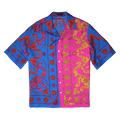 Versace Barocco Western Silk Twill Shirt "Light Blue/Print"