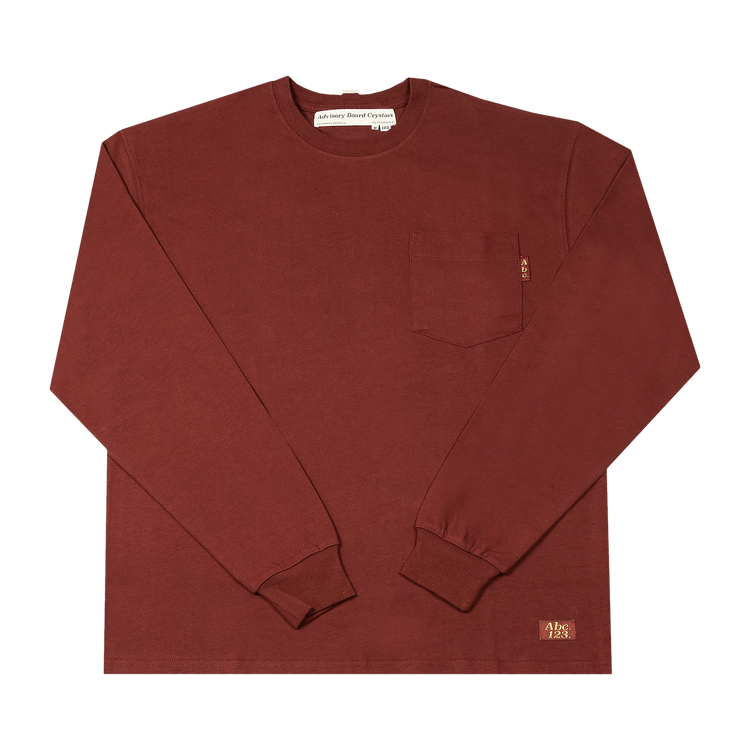 Advisory Board Crystals Long-Sleeve Pocket Tee "Pyrope"
