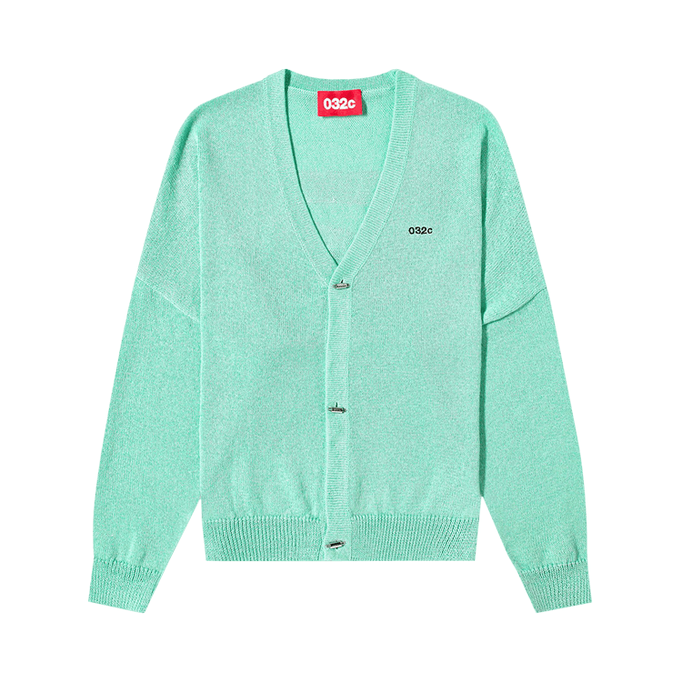 032C St. Marks Cardigan "Off Green"
