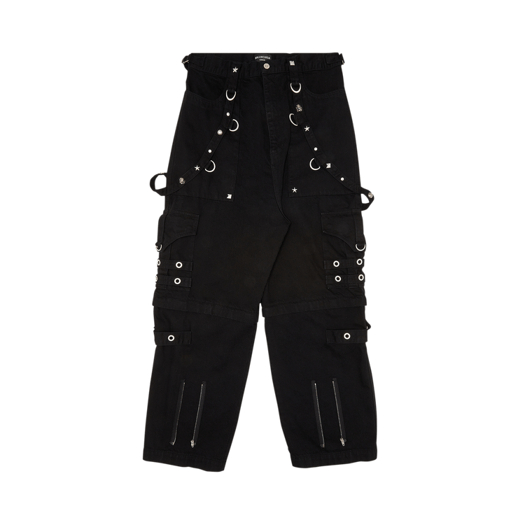 Balenciaga Raver Baggy Pants "Pitch Black"