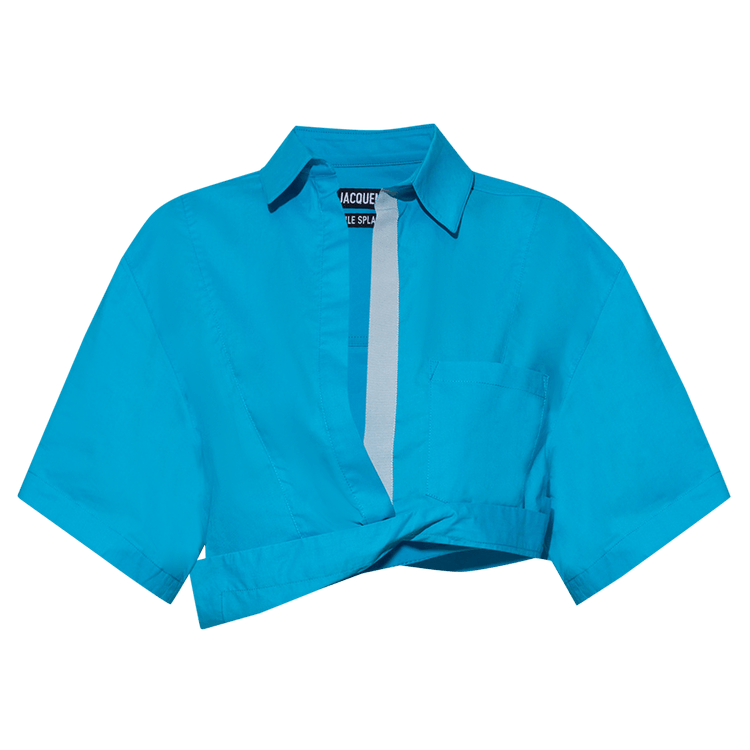 Jacquemus La Chemise Capri "Turquoise"