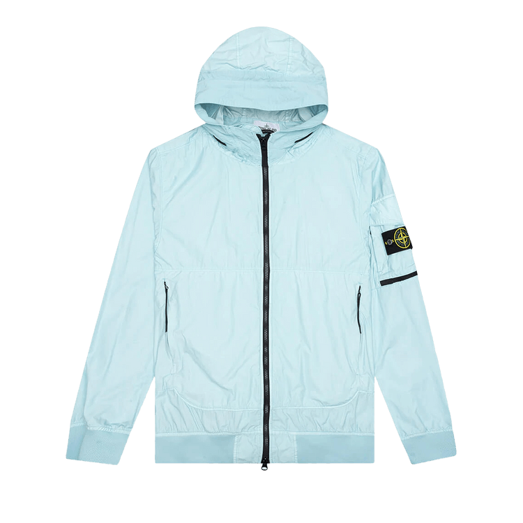 Stone Island Hooded Blouson "Aqua"