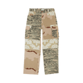 Marine Serre Desert Damask Cargo Pants "Beige"