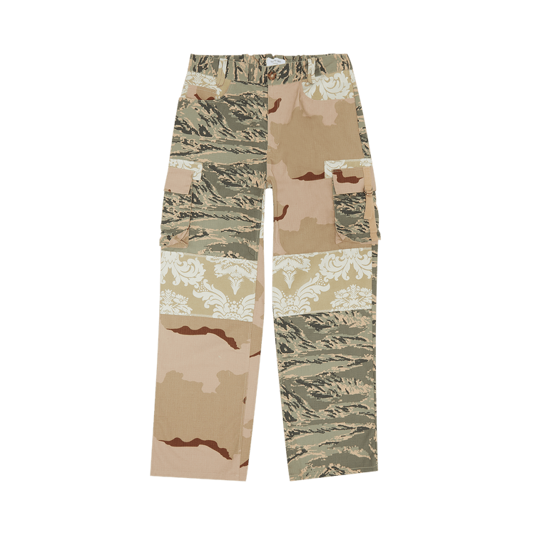 Marine Serre Desert Damask Cargo Pants "Beige"