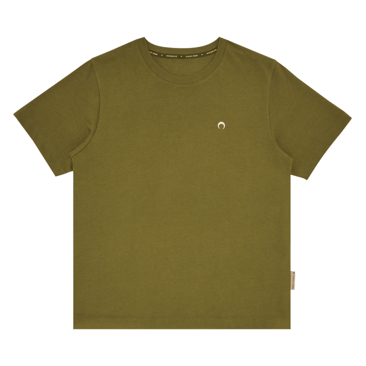 Marine Serre Organic Cotton T-Shirt "Green"