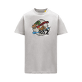 2 Moncler Snowboard Camel Motif T-Shirt "Iridescent White"