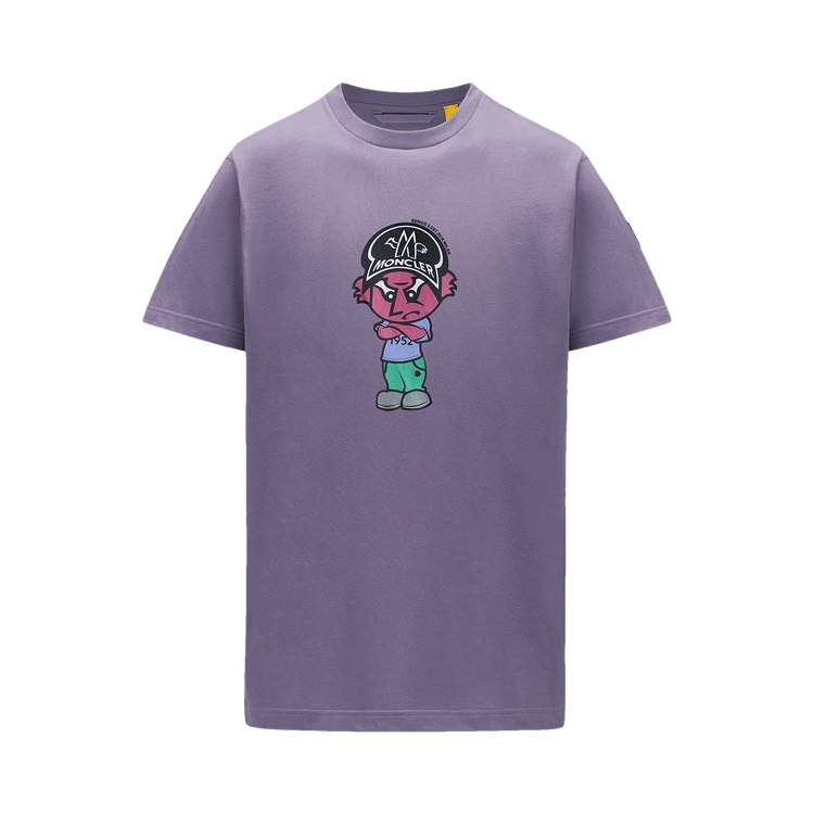 2 Moncler Cartoon Motif T-Shirt "Violet"