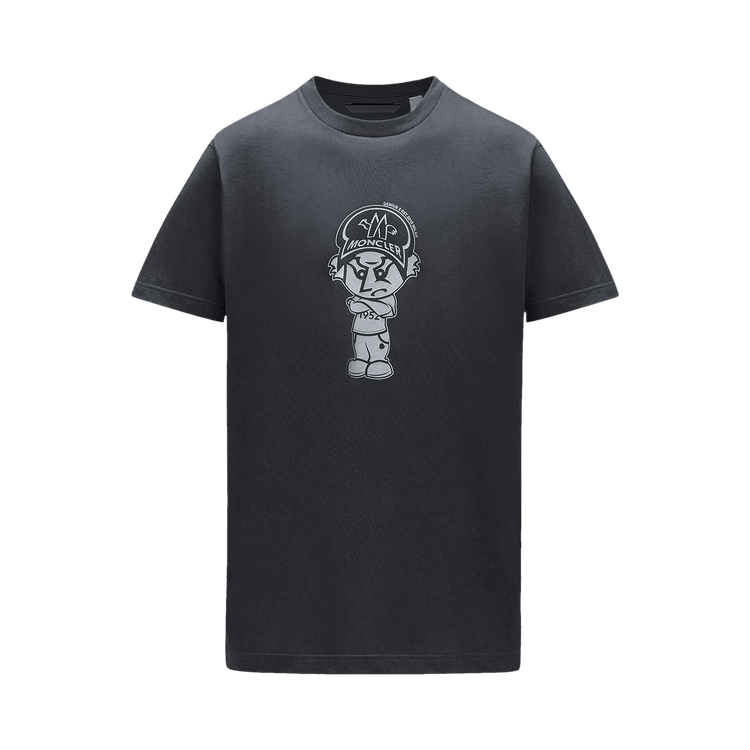 2 Moncler Cartoon Motif T-Shirt "Black"