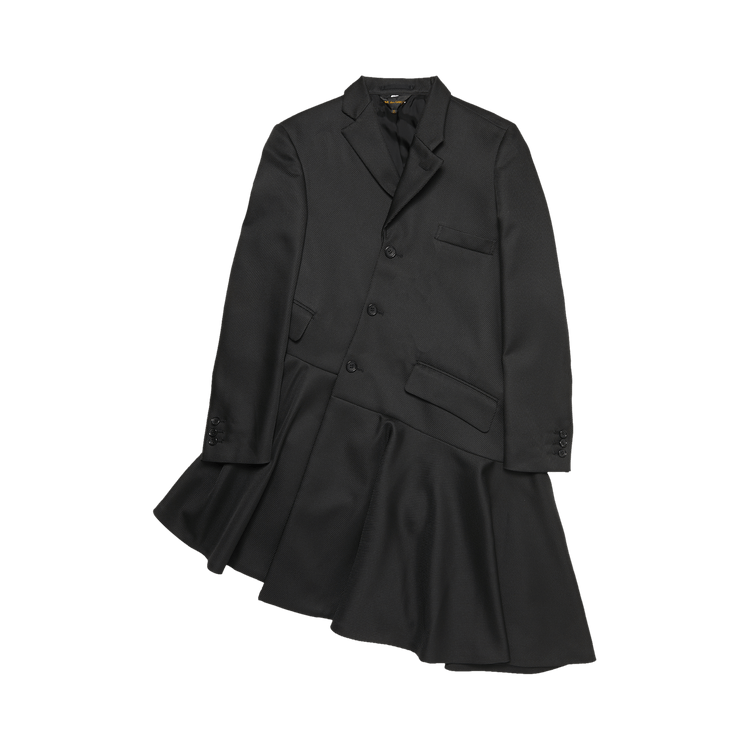 Comme des Garçons Asymmetrical Flare Jacket "Black"