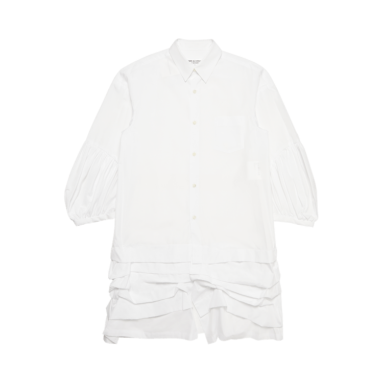 Comme des Garçons Tier Bottom Blouse "White"