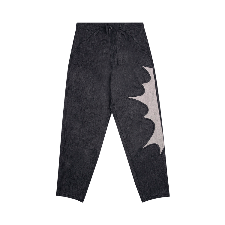 Comme des Garçons SHIRT Patch Denim Pants "Black"