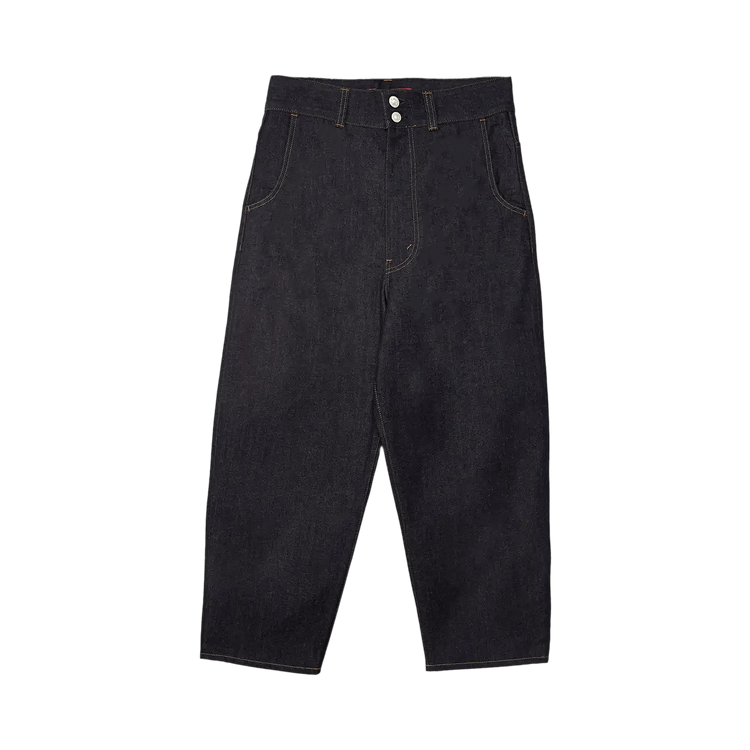 Junya Watanabe Print Pocket Jeans "Navy/Multicolor"