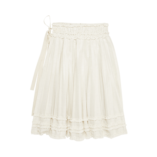 Tao Comme des Garçons Ruffle Skirt "Natural"