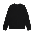 Stone Island Shadow Project Sweater With Shoulder Patch Logo "Black"