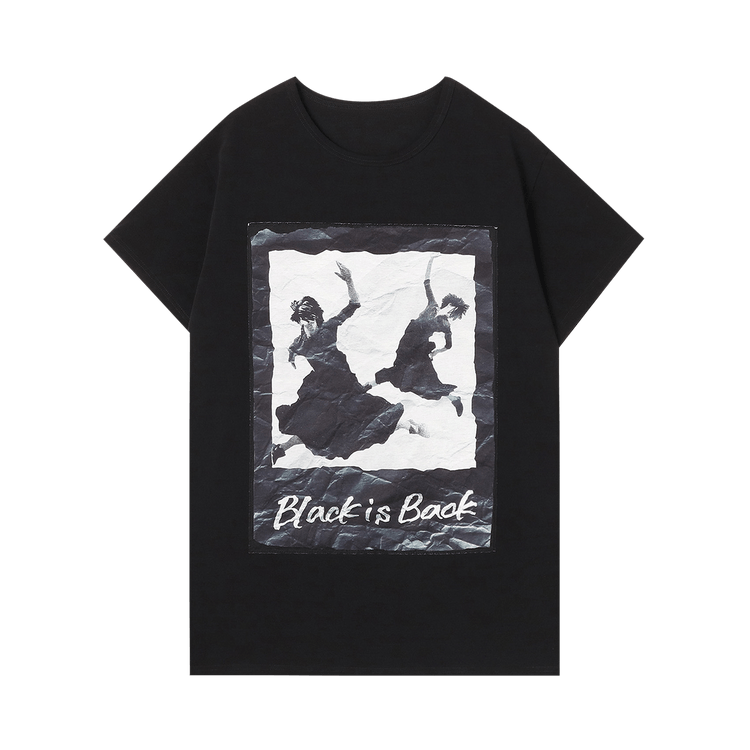 Yohji Yamamoto Pasted Inkjet Short-Sleeve T-Shirt "Black"