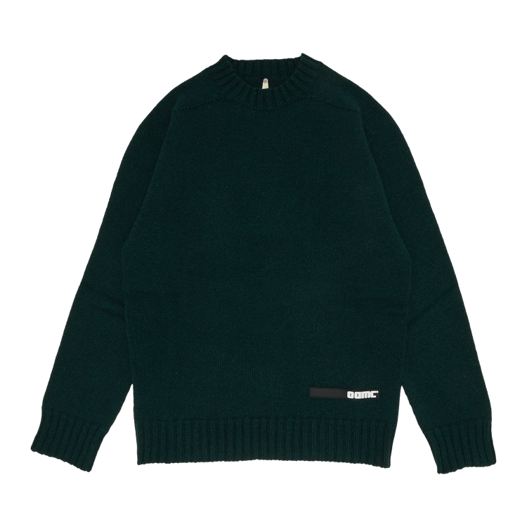 OAMC Knitted Nuptse Crewneck "Kombu"