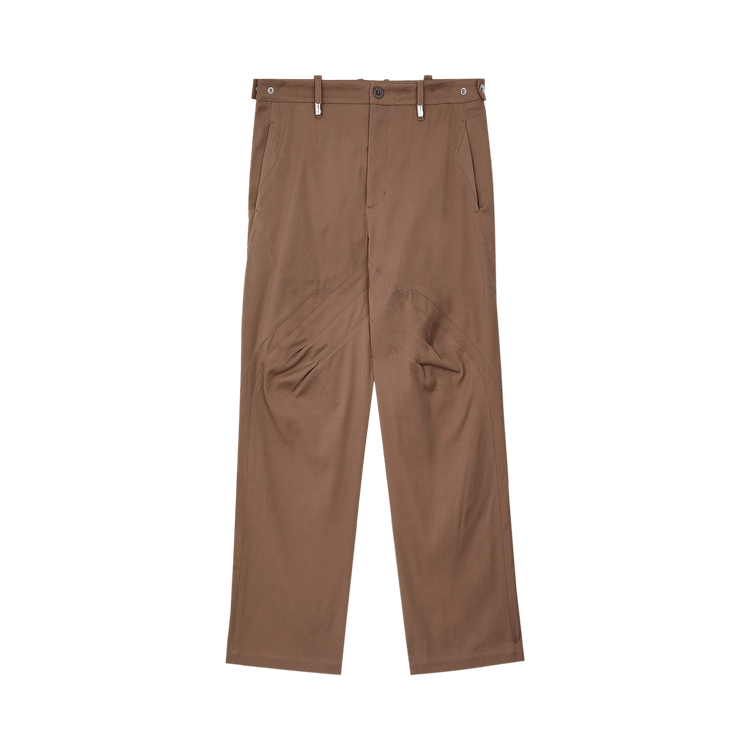 Kiko Kostadinov Itten Darted Trouser "Lion Brown/Teal"