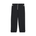 Kiko Kostadinov Haidu Hem Trouser "Black Sand/Pale Yellow"