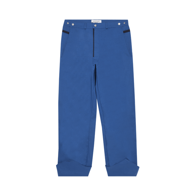 Kiko Kostadinov Haidu Hem Trouser "Cobalt/Orion Blue"