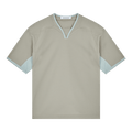 Kiko Kostadinov Hebar Short-Sleeve T-Shirt "Fog/Limestone"