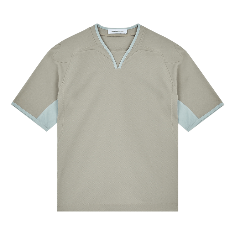 Kiko Kostadinov Hebar Short-Sleeve T-Shirt "Fog/Limestone"