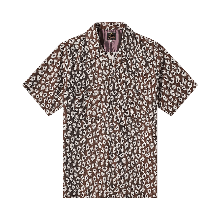 Needles Short-Sleeve Classic Shirt "Leopard"