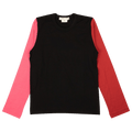 Comme des Garçons Colour Block Sweater "Red"