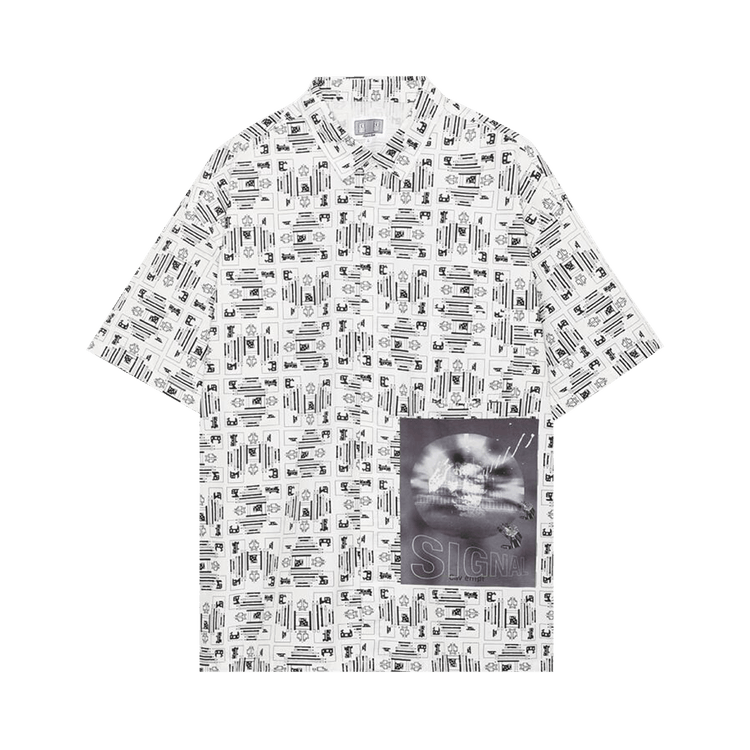 Cav Empt Signal Short-Sleeve Shirt "White"