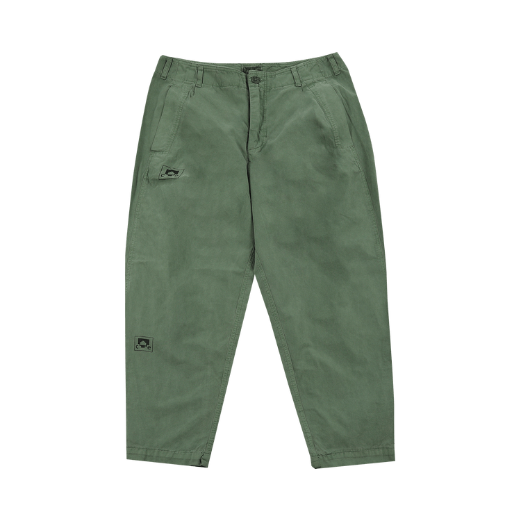 Cav Empt Overdye Interspersed Casual Pants "Green"