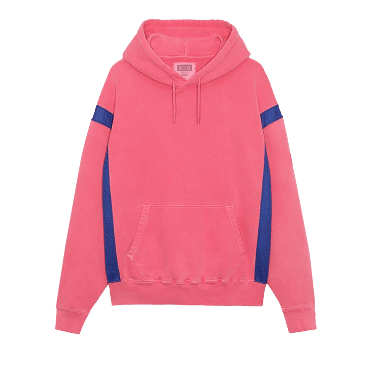 Cav Empt Overdye Side Mesh Heavy Hoodie "Pink"