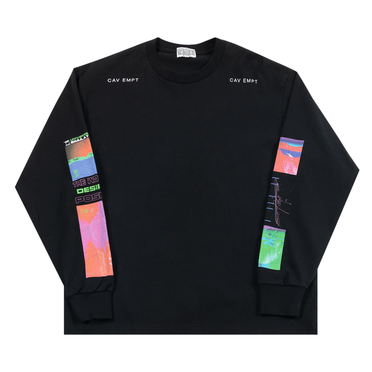 Cav Empt Contact Long-Sleeve Tee "Black"