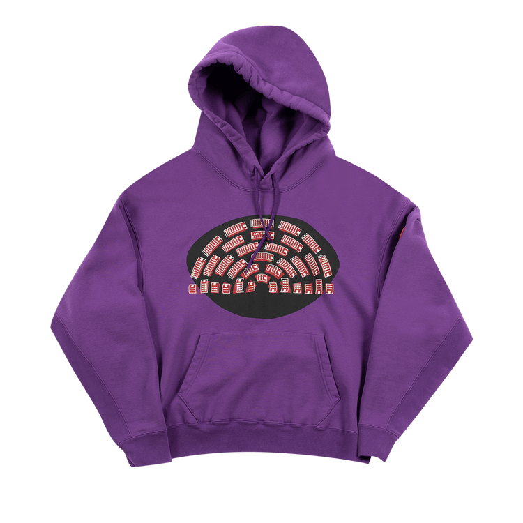 Cav Empt Structure Field Heavy Hoodie "Purple"