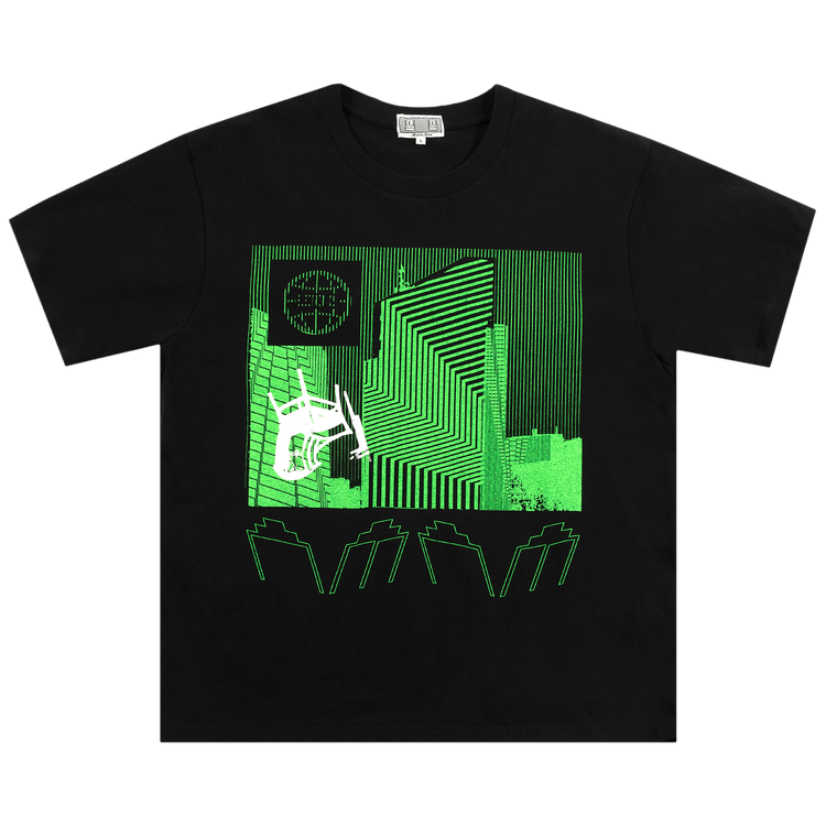 Cav Empt Upside Down Chair Tee "Black"