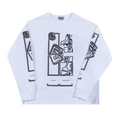 Cav Empt MD Fragments Long-Sleeve Tee "White"