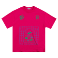 Cav Empt Overdye Fata Tee "Magenta"