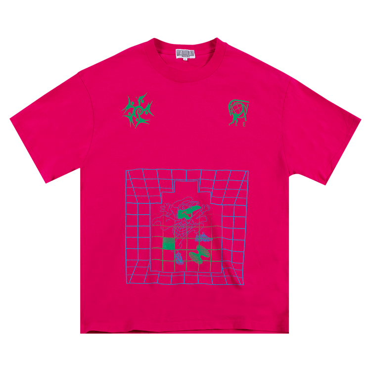 Cav Empt Overdye Fata Tee "Magenta"