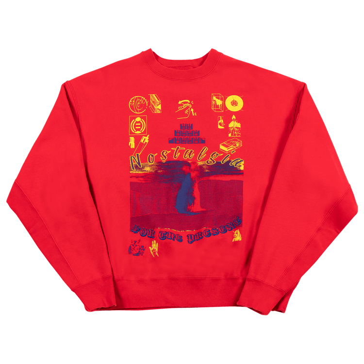 Cav Empt Nostalgia Crewneck "Red"
