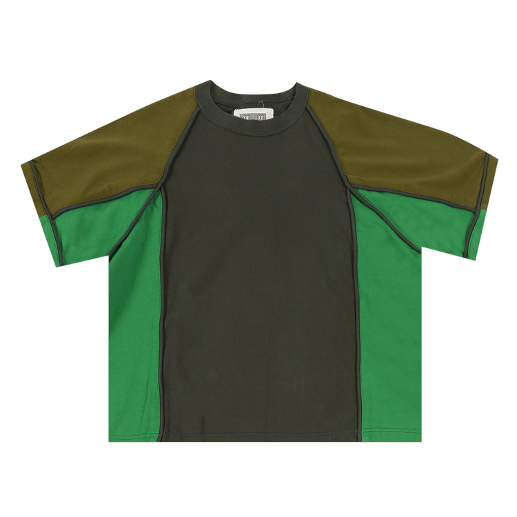 Cav Empt Paneled Heavy Big Tee "Green"