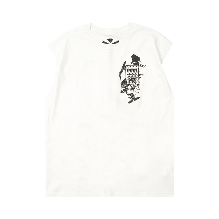 Acronym Supima Cotton Sleeveless Tee "White"