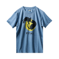 Kapital IDG Jersey Crew T (Catpital) "Indigo"