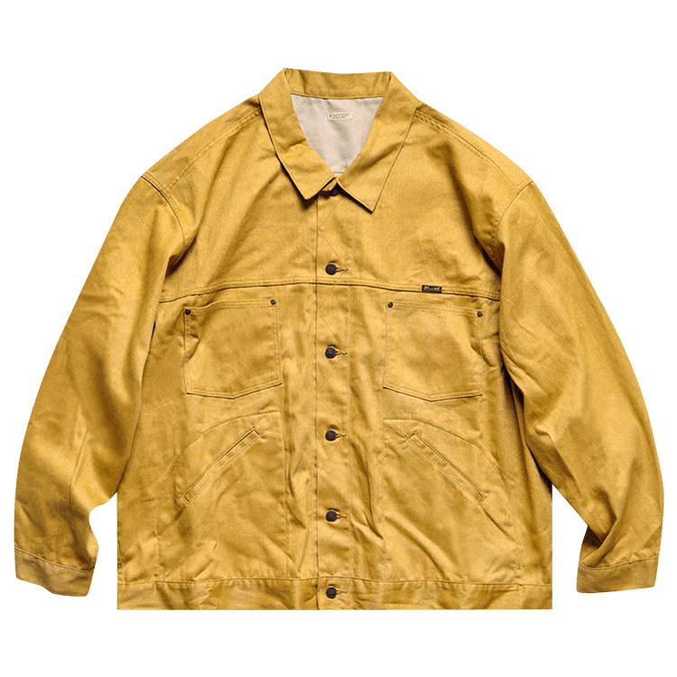 Kapital Katsuragi Cotton Big Jean JKT "Yellow"